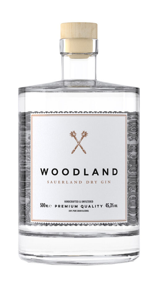 Woodland, Sauerland Dry Gin + Jutesack
