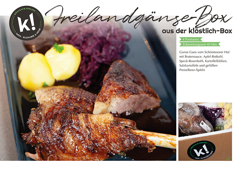 Zubereitungskarte Gans