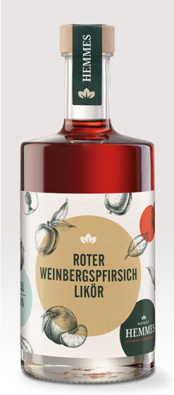 Weinbergpfirsich 500ml hemmes neumanns weine